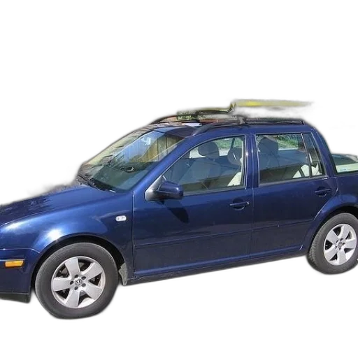 car, blue, surfboard, top transparent PNG cut-out