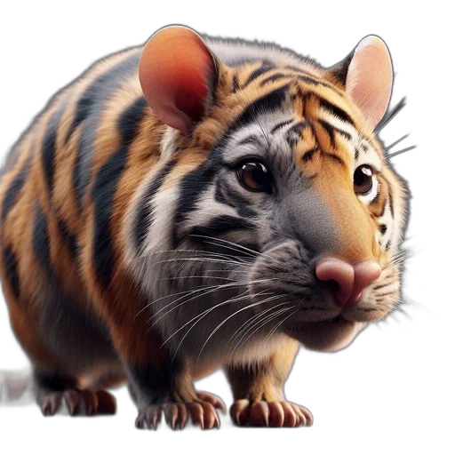 animal, creature, food, face, photorealistic, concept art, 3d render, watercolor transparent PNG cut-out