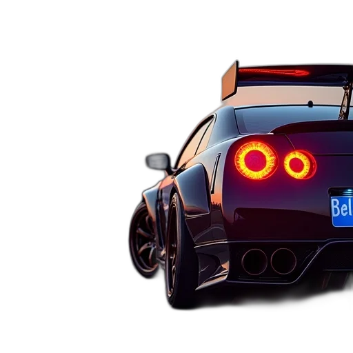 car, photorealistic, 3d render, concept art transparent PNG cut-out