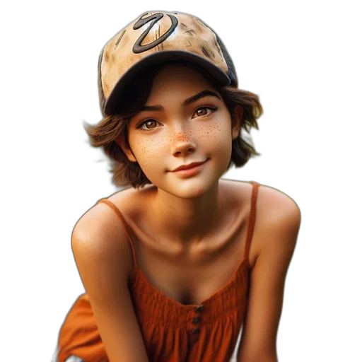 hat, face, jewelry, animal, photorealistic, oil painting, fantasy art, concept art transparent PNG cut-out