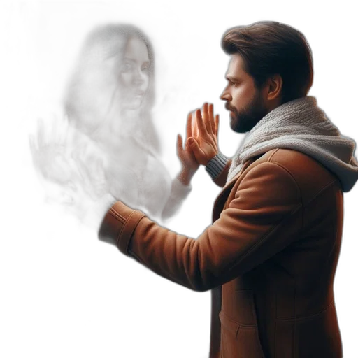 jacket, concept art, photorealistic, comic book art, fantasy art, fog, fire, snow transparent PNG cut-out