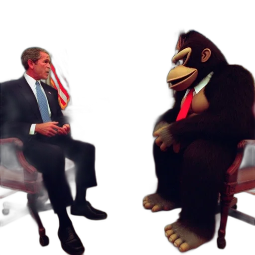 concept art, 3d render, office, space, features, man, conversing, across transparent PNG cut-out