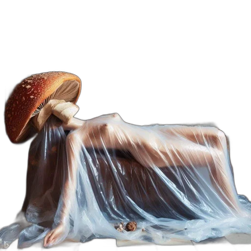 dress, hair, food, hat, concept art, fantasy art, photorealistic, oil painting transparent PNG cut-out