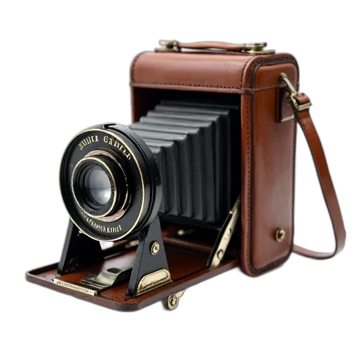 weapon, face, animal, photorealistic, 3d render, vintage, camera, large transparent PNG cut-out