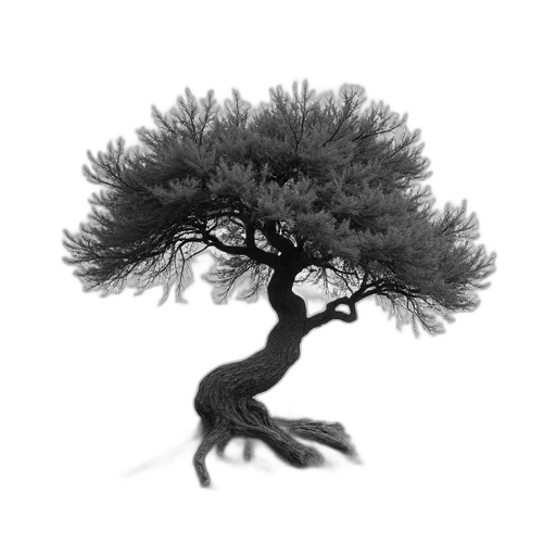 tree, hair, dragon, creature, photorealistic, fantasy art, concept art, 3d render transparent PNG cut-out