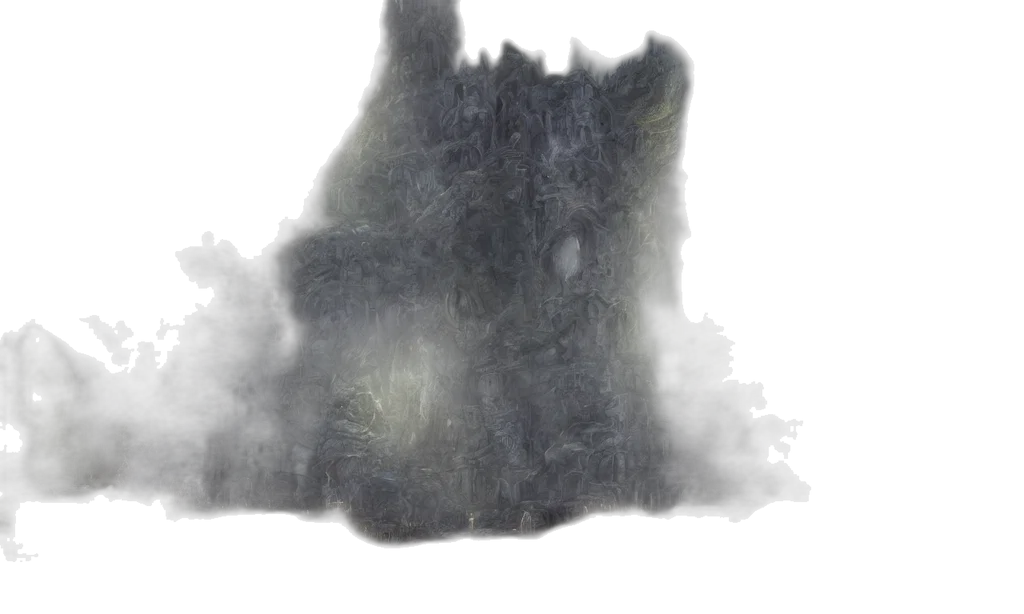 mask, dragon, creature, hair transparent PNG cut-out