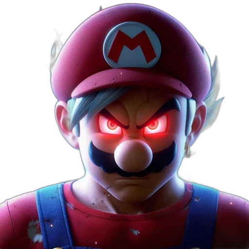 mask, face, hat, staff, 3d render, concept art, photorealistic, anime transparent PNG cut-out