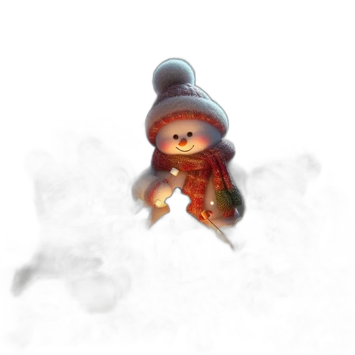 staff, creature, robot, hat, concept art, 3d render, fantasy art, pixel art transparent PNG cut-out
