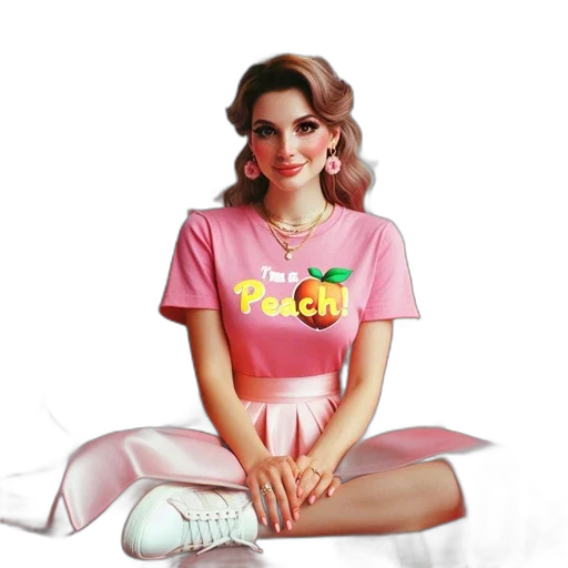 dress, vaporwave, pixel art, 3d render, photorealistic, pastel, colorful, neon transparent PNG cut-out
