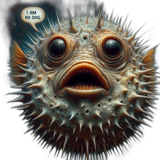 creature, animal, face, mask, photorealistic, concept art, 3d render, underwater transparent PNG cut-out