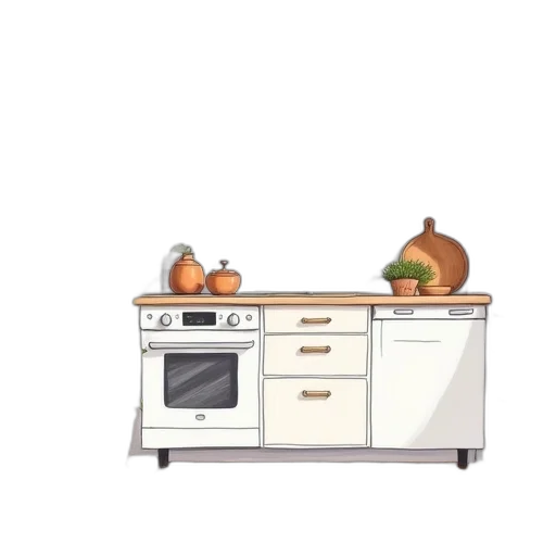 furniture, food, robot, staff transparent PNG cut-out