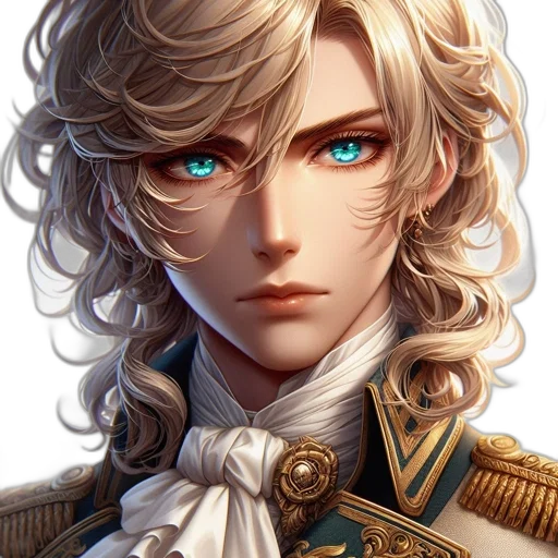 face, crown, staff, sword, fantasy art, anime, photorealistic, concept art transparent PNG cut-out