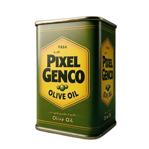 bottle, food, 3d render, photorealistic, product, packaging, pixel, genco transparent PNG cut-out