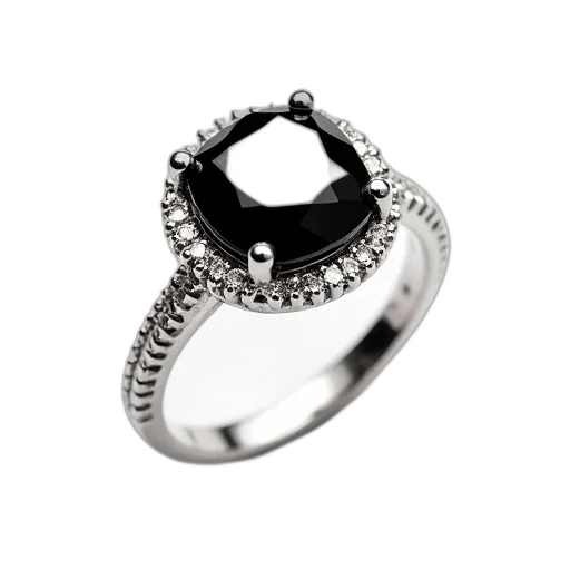 jewelry, crown, 3d render, monochrome, close-up, image, silver, ring transparent PNG cut-out