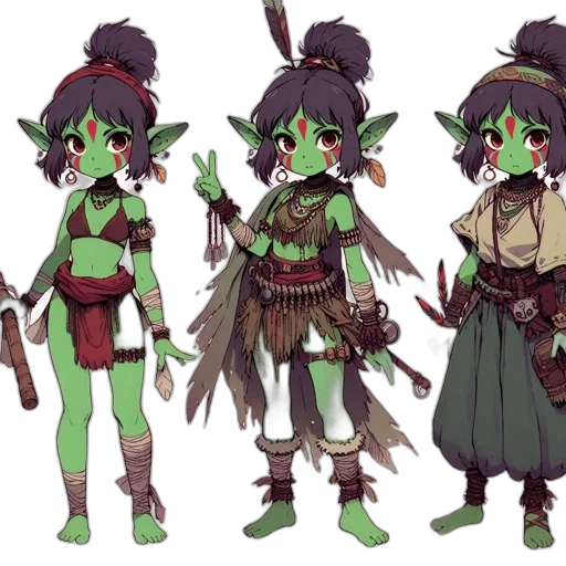 concept art, fantasy art, pixel art, 3d render, green, dark, earth tones, colorful transparent PNG cut-out