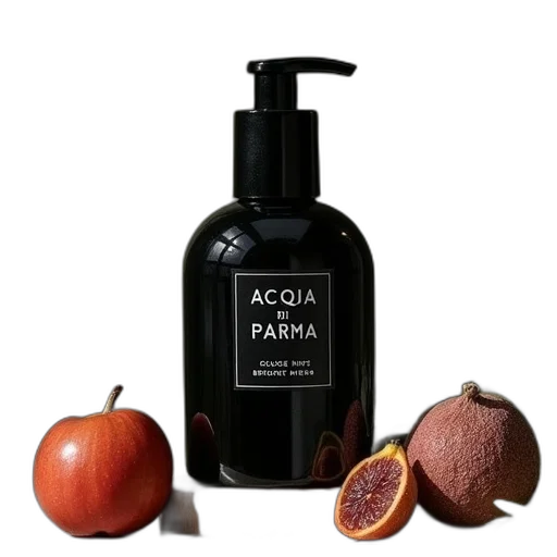 acqua, parma, cologne, nero, bergo, body, mist transparent PNG cut-out