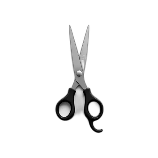 hair, staff, weapon, jewelry, 3d render, photorealistic, pair, black transparent PNG cut-out