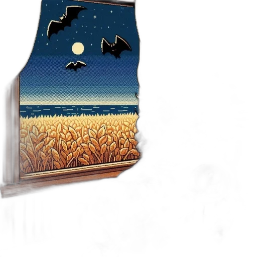 pixel art, concept art, fantasy art, photorealistic, night, beach, outer space, sunset transparent PNG cut-out