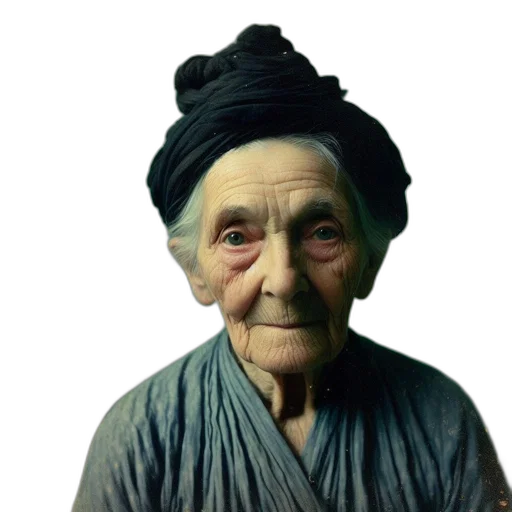 face, staff, hat, mask, photorealistic, 3d render, oil painting, elderly transparent PNG cut-out