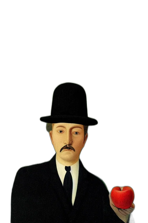 hat, staff, face, mask transparent PNG cut-out