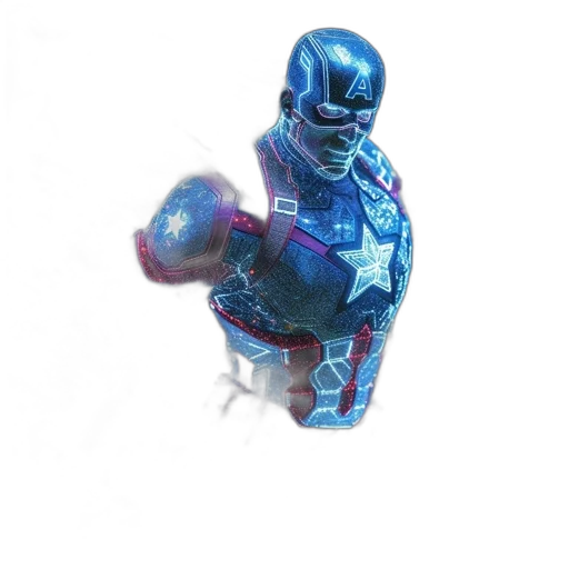 robot, weapon, animal, creature, 3d render, concept art, comic book art, photorealistic transparent PNG cut-out