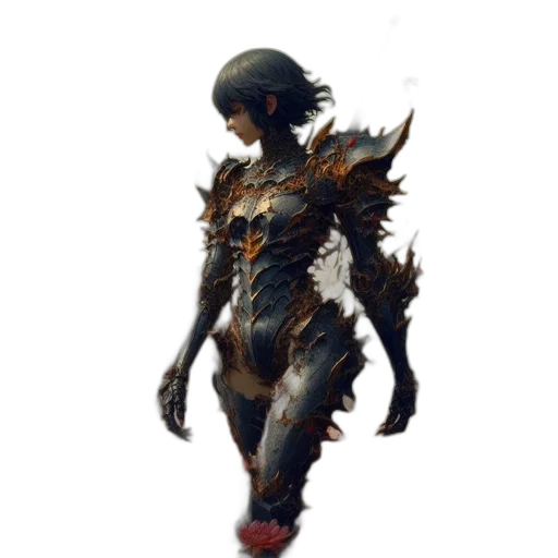 creature, staff, dragon, mask, concept art, fantasy art, 3d render, pixel art transparent PNG cut-out