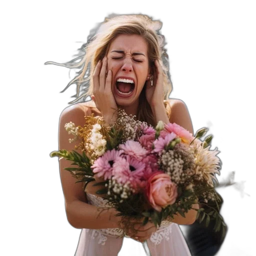 face, dress, crown, mask, woman, white, perhaps, bride transparent PNG cut-out