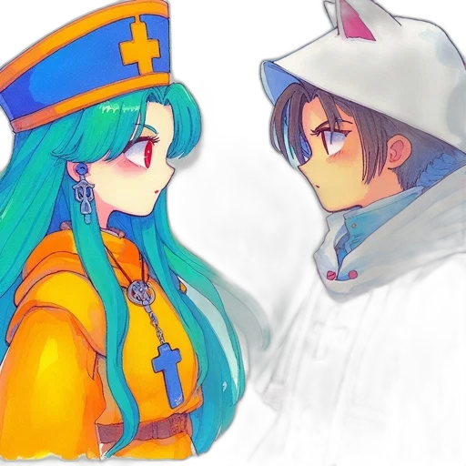 hat, crown, sword, watercolor, anime, concept art, pixel art, snow transparent PNG cut-out