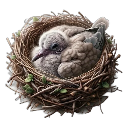 animal, creature, face, mask, photorealistic, watercolor, fantasy art, concept art transparent PNG cut-out