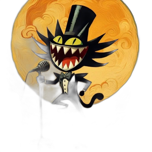 mask, staff, hat, umbrella, concept art, cartoon, comic book art, fantasy art transparent PNG cut-out