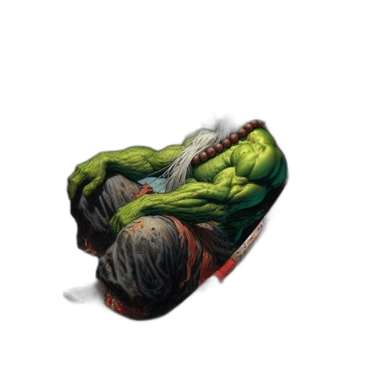 hair, jacket, mask, creature, concept art, photorealistic, 3d render, pixel art transparent PNG cut-out