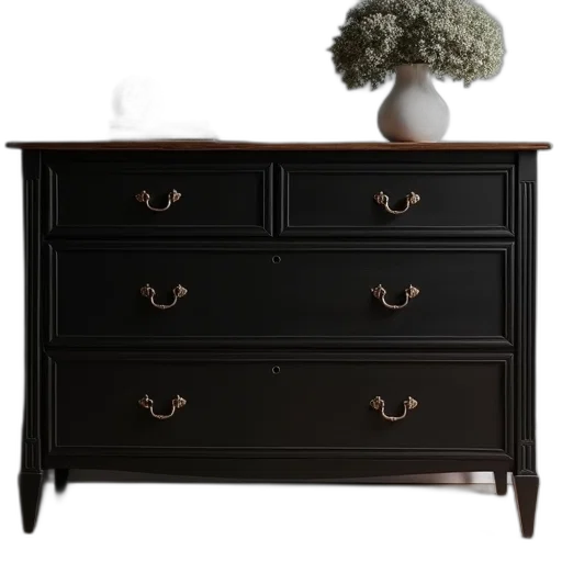 furniture, crown, dark, earth tones, wooden, dresser, smooth, surface transparent PNG cut-out