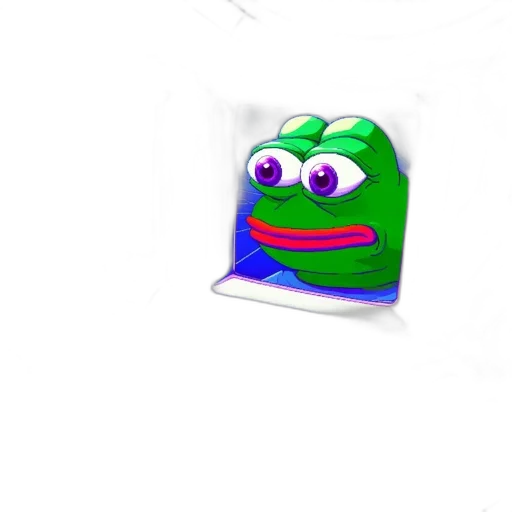 creature, animal, face, hat, 3d render, vaporwave, pixel art, photorealistic transparent PNG cut-out
