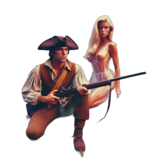 staff, weapon, sword, fantasy art, concept art, pixel art, comic book art, underwater transparent PNG cut-out