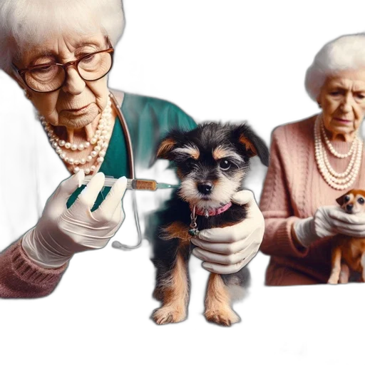 jewelry, staff, animal, photorealistic, concept art, two, elderly, women transparent PNG cut-out