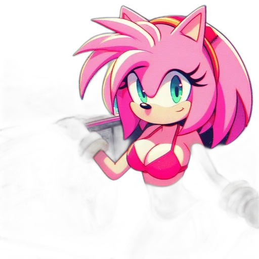 weapon, staff, creature, concept art, pixel art, 3d render, anime, animated transparent PNG cut-out