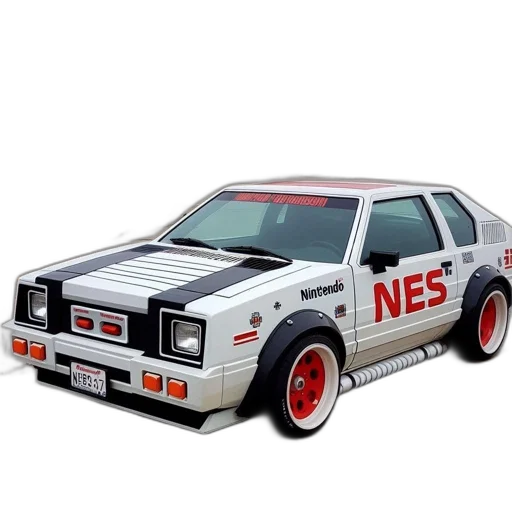 car, photorealistic, 3d render, concept art, pixel art, modified, labeled, nintendo transparent PNG cut-out