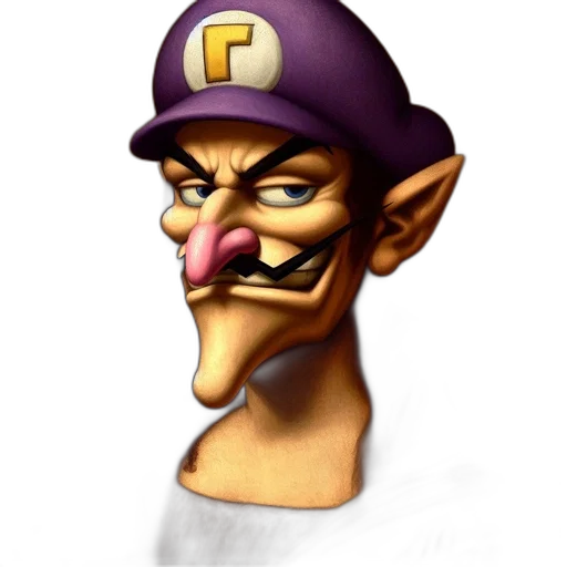 face, hat, mask, staff, concept art, pixel art, 3d render, fantasy art transparent PNG cut-out
