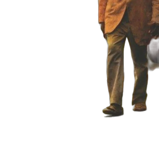 jacket, staff, umbrella, hat, concept art, 3d render, photorealistic, earth tones transparent PNG cut-out