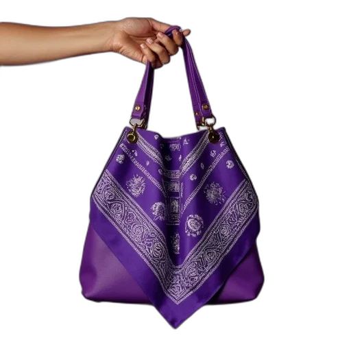 jewelry, picture, purple, bandana transparent PNG cut-out