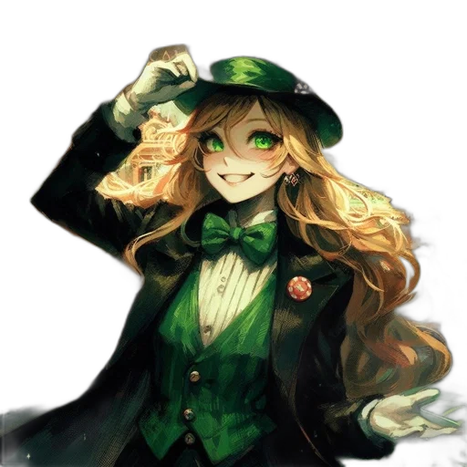 hat, staff, mask, face, anime, pixel art, watercolor, cartoon transparent PNG cut-out