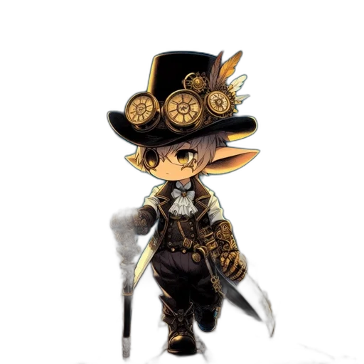 staff, hat, weapon, sword, fantasy art, concept art, pixel art, cartoon transparent PNG cut-out