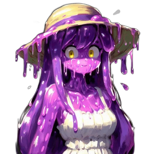 creature, hat, dress, mask, concept art, watercolor, pixel art, fantasy art transparent PNG cut-out