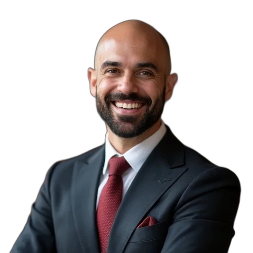 staff, jacket, man, neatly, trimmed, beard, mustache, wearing transparent PNG cut-out