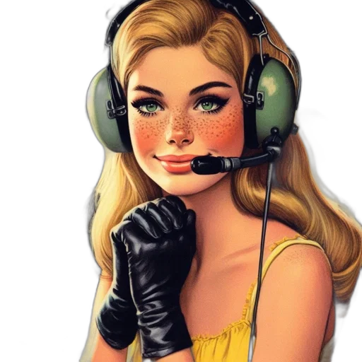 staff, face, mask, photorealistic, comic book art, cartoon, concept art, woman transparent PNG cut-out