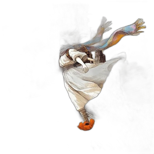 mask, staff, dragon, shoes, concept art, photorealistic, 3d render, fantasy art transparent PNG cut-out