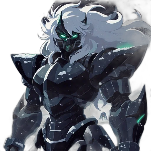 robot, dragon, mask, weapon transparent PNG cut-out