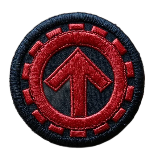 jacket, staff, hat, crown, 3d render, punish, logo, patch transparent PNG cut-out