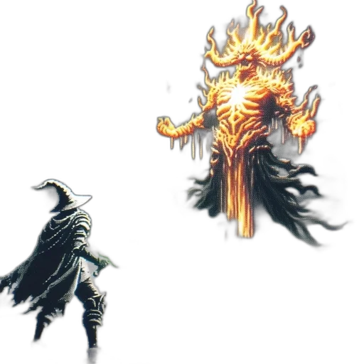 dragon, creature, crown, staff, concept art, fantasy art, pixel art, 3d render transparent PNG cut-out
