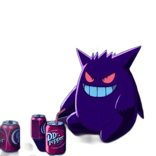 creature, food, bottle, animal, concept art, 3d render, vaporwave, pixel art transparent PNG cut-out